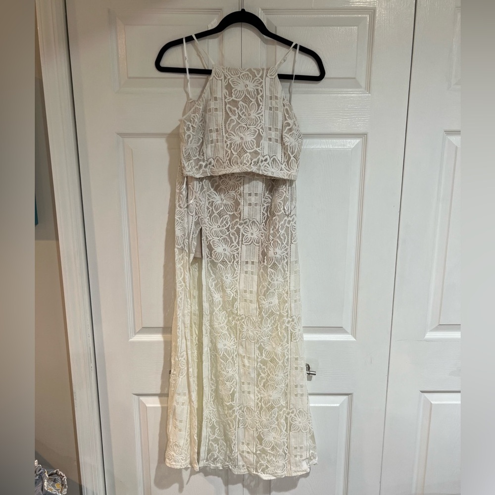 Lulu lace two piece set